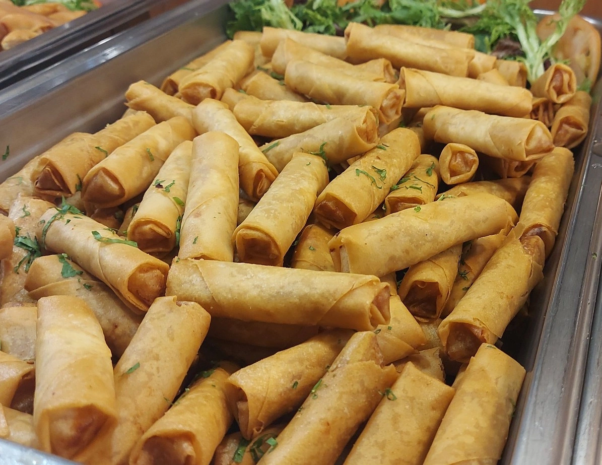 Delicious Spring Rolls at ChowKeni in South Edmonton, AB